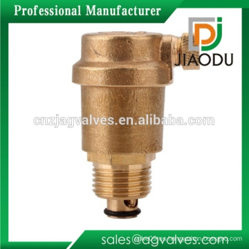 Venta caliente personalizada forjado npt 1/2 &#39;&#39; cw617n de latón automático de la válvula de purga de aire de la tubería de agua